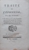 Traité de l'épilepsie.. TISSOT (Samuel Auguste André David)