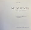 Ne pas effacer. Une enfance &agrave; la ferme.. LECHOT (Jean)
