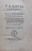 A M. J. J. Rousseau, citoyen de Genève. Sur les raisons qu'il expose pour refuter M. D'Alembert, qui dans le VII. Volume de l'Encyclopedie, Article ...