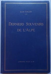 Derniers souvenirs de l'Alpe.