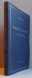 Derniers souvenirs de l'Alpe.