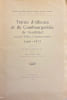 Trait&eacute;s d'alliance et de combourgeoisie de Neuch&acirc;tel avec les villes et cantons suisses 1290-1915.. JEANJAQUET (Jules)