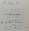 Entre mon ombre et la lumière.. GAUCHERON (Jacques)