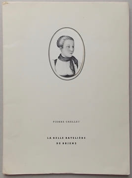 La belle batelière de Brienz.. GRELLET (Pierre)