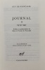 Journal II (1919-1941).. POURTALES (Guy de)