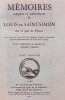 Mémoires complets et authentiques de Louis de Saint-Simon. . SAINT-SIMON (Louis de)