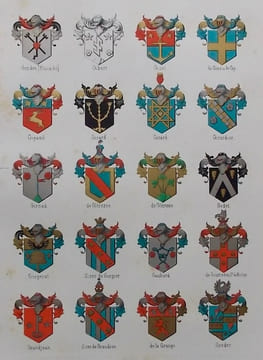 Armorial historique de Neuchâtel,. MANDROT (Louis Alphonse de) & DU BOIS-de PURY (G.)