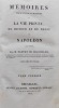 Mémoires pour servir à l'histoire de la vie privée, du retour et du règne de Napoléon en 1815.. FLEURY DE CHABOULON (Pierre-Alexandre-Edouard)