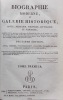 Biographie moderne, ou galerie historique, civile, militaire, politique, littéraire et judiciaire.. COLLECTIF