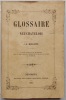 Glossaire neuchâtelois.. BONHOTE (J.-H.)