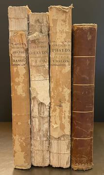 Collection complète des quatuors dédiée au Premier Consul Bonaparte.. HAYDN (Joseph)