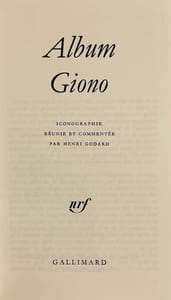 Album Giono.