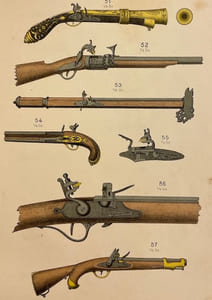 Les armes à feu portatives. Leur origine et leur développement historique et technique jusqu'à nos jours.