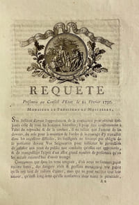 Compte rendu aux signataires à l'Acte d'Union de 1794.