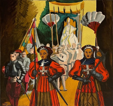 La garde fidèle du Saint-Père. Les soldats suisses au service du Vatican de 1506 à nos jours.. CASTELLA (Gaston)