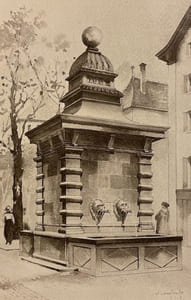 Les fontaines anciennes de Neuchâtel.