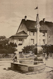 Les fontaines anciennes de Neuchâtel.