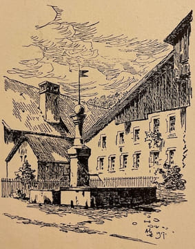 Les fontaines anciennes de Neuchâtel.. LAMBERT (André)