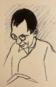 Visage et vertus du poète jurassien Werner Renfer.