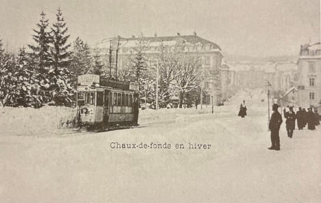 La Chaux-de-Fonds et Bienne en tram.. JACOBI (Sébastien)