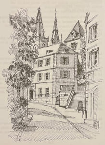 Neuchâtel autour de sa colline.