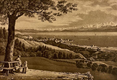 Voyageurs romantiques en pays neuchâtelois.