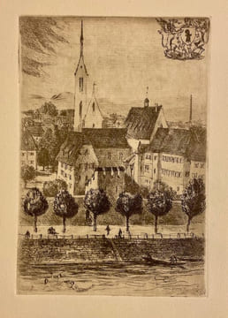 Journal de son voyage en Suisse, suivi de douze gravures à l'eau-forte par Marcel North.. [NORTH (Marcel)] - MONTAIGNE (Michel de)