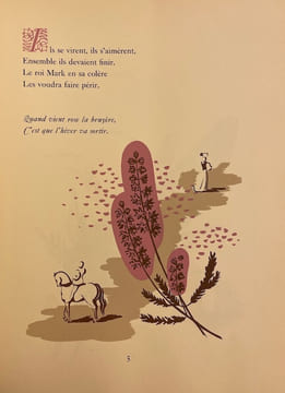 La chanson du chèvrefeuille. [refaite à sa façon par Fagus, d'après Philéas Lebesgue, Joseph Bédier, Marie de France, Chrestien de Troyes et autres ...