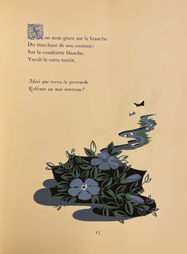 La chanson du chèvrefeuille. [refaite à sa façon par Fagus, d'après Philéas Lebesgue, Joseph Bédier, Marie de France, Chrestien de Troyes et autres ...