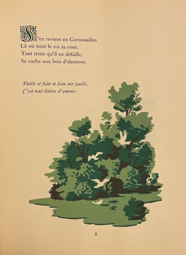 La chanson du chèvrefeuille. [refaite à sa façon par Fagus, d'après Philéas Lebesgue, Joseph Bédier, Marie de France, Chrestien de Troyes et autres ...