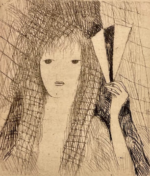 Eventail. Dix gravures, accompagnées de poésies nouvelles de Louis Codet, Jean Pellerin et de MM. Roger Allard, André Breton, Francis Carco, M. ...