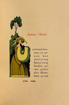 Notes sur Antoine Héroët et Jean de Lingendes.. LARBAUD (Valery)