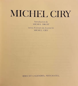 Michel Ciry.