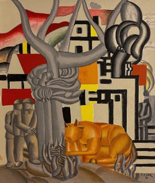 Entretien de Fernand Léger avec Blaise Cendrars et Louis Carré sur Le paysage dans l'oeuvre de Léger.. CENDRARS (Blaise) & LEGER (Fernand)