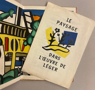 Entretien de Fernand Léger avec Blaise Cendrars et Louis Carré sur Le paysage dans l'oeuvre de Léger.. CENDRARS (Blaise) & LEGER (Fernand)