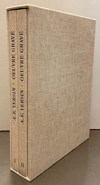 Catalogue raisonné de l'oeuvre gravé et lithographié de A.-E. Yersin.. [YERSIN] - SIMECEK (Françoise)