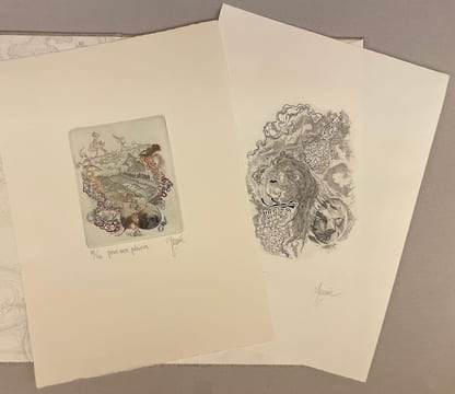 Catalogue raisonné de l'oeuvre gravé et lithographié de A.-E. Yersin.. [YERSIN] - SIMECEK (Françoise)