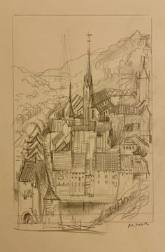Journal de son voyage en Suisse, suivi de douze gravures à l'eau-forte par Marcel North.. [NORTH (Marcel)] - MONTAIGNE (Michel de)