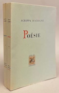 Prose - Poésie.. AUBIGNE (Théodore Agrippa d')