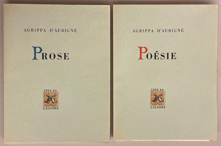 Prose - Poésie.