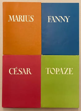 Marius - Fanny - César - Topaze.. [DUBOUT] - PAGNOL (Marcel)