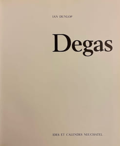 Degas. 