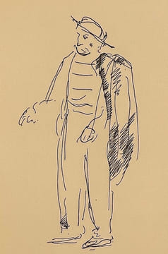 Souvenirs du Vieux-Colombier. 58 dessins originaux.... MAHN (Berthold)