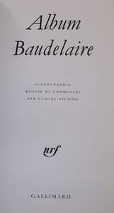 Album Baudelaire.