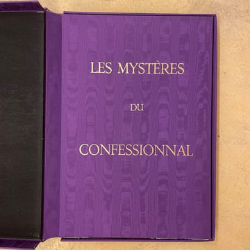 Les mystères du confessionnal vus par Hans Bellmer.. BELLMER (Hans)