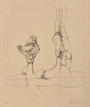 Les mystères du confessionnal vus par Hans Bellmer.. BELLMER (Hans)