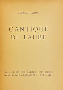 Cantique de l'aube.