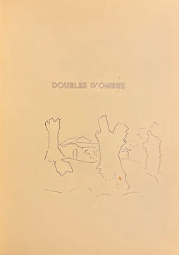 Doubles d'ombre. Poèmes et dessins 1913-1943.. ELUARD (Paul) & BEAUDIN (André)