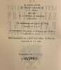 Oeuvres complètes Tome 11: Lettre à Grasset; Salutation paysanne; Passage du poète; Autre lettre [à H.-L. Mermod]; Cézanne.. RAMUZ (C. F.)