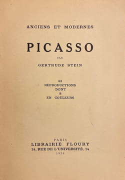 Picasso.. [PICASSO] - STEIN (Gertrude)